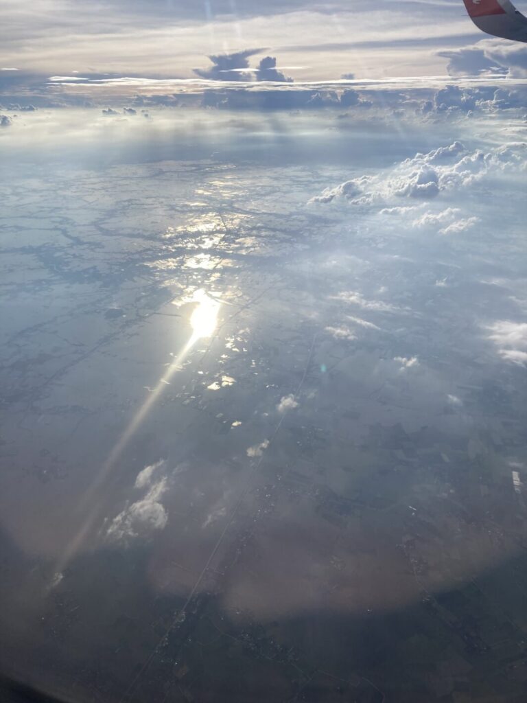 バンコク北の湿地帯